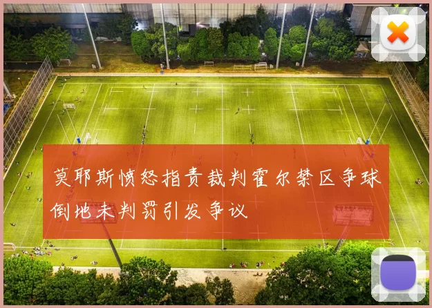 莫耶斯愤怒指责裁判霍尔禁区争球倒地未判罚引发争议