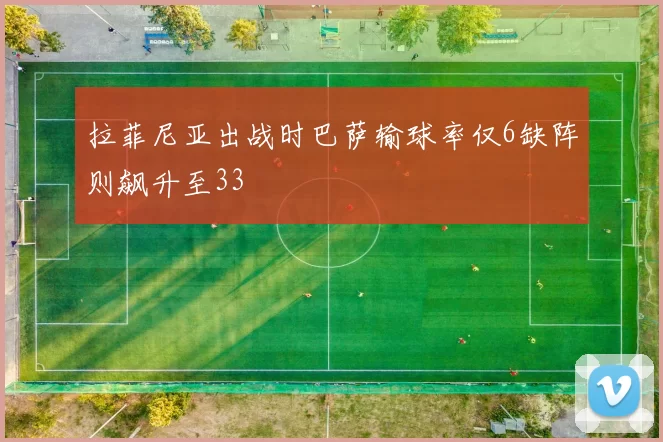 拉菲尼亚出战时巴萨输球率仅6缺阵则飙升至33
